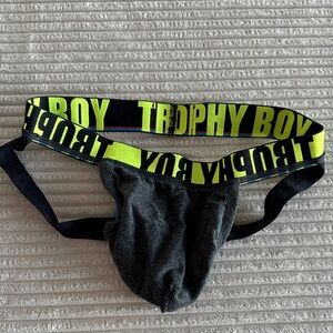 Andrew Christian Jockstrap with Neon Yellow Band